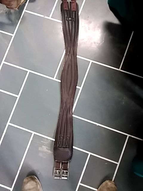 Brown Shedrow Neoprene Girth, 40"