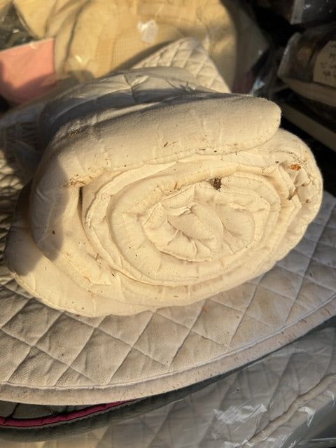 White Pillow Quilts, 12"
