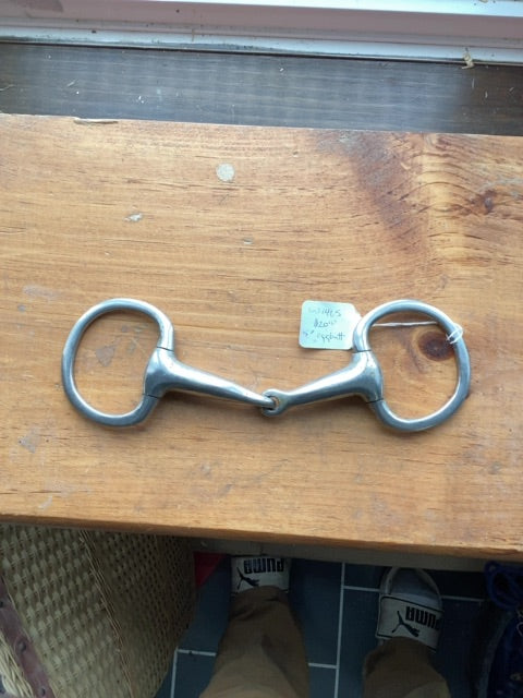 Eggbutt snaffle, 5"