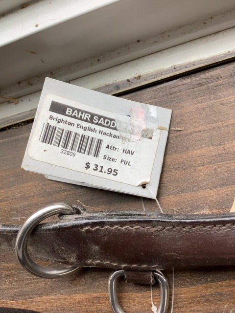 Brown Brighton English Hackamore, Full