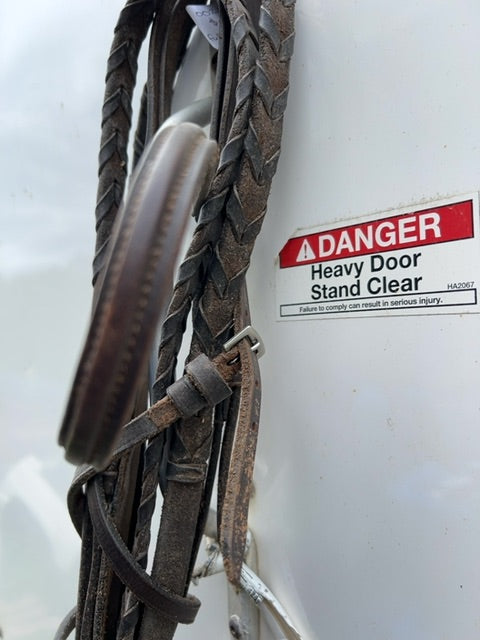 Brown Chetak Square Raised Bridle, Full