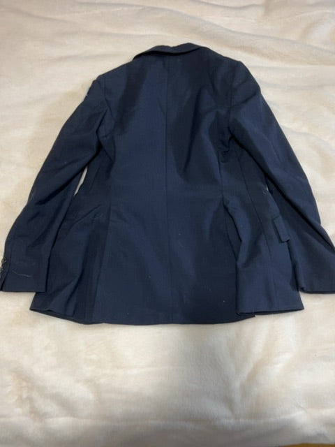 Navy Equestrian Correct Riding Apparel Show Jacket, 12R