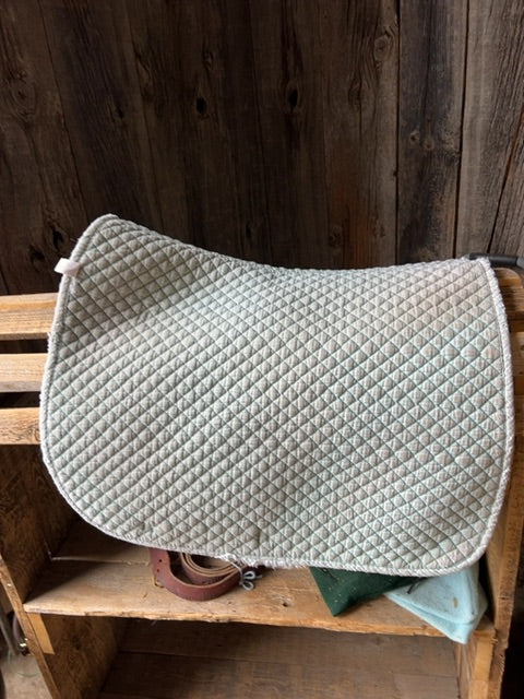 Mint green Shedrow Saddle Pad, Full