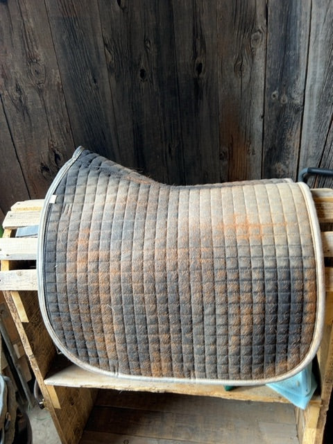Grey Schockemohle Saddle Pad, Dressage Full