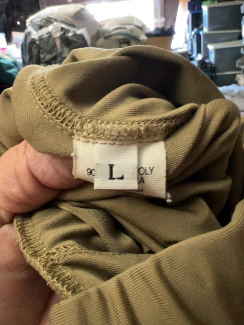 Beige Tropical Rider Breeches, Large