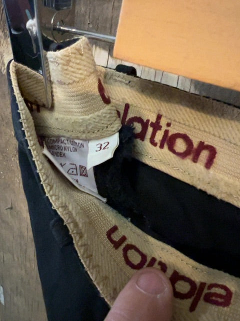 Black Elation Kneepatch Breeches, 32