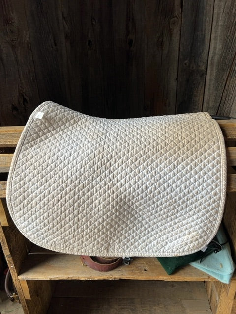 White Canpro Saddle Pad, Full