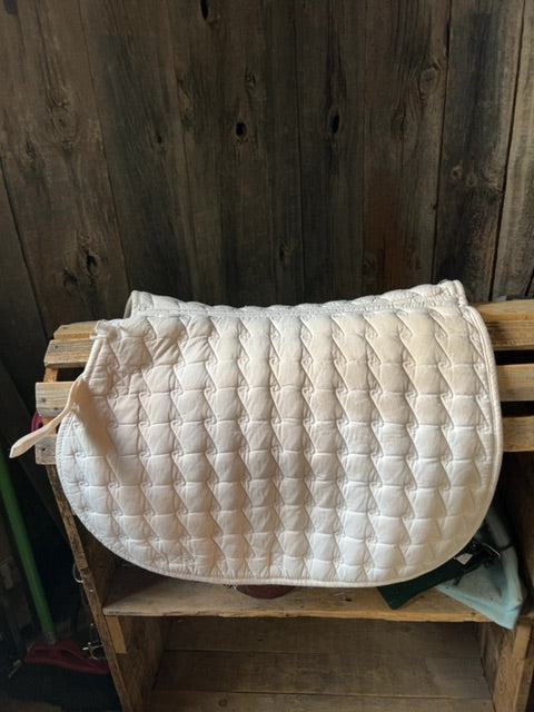 White Canpro Saddle Pad, Full