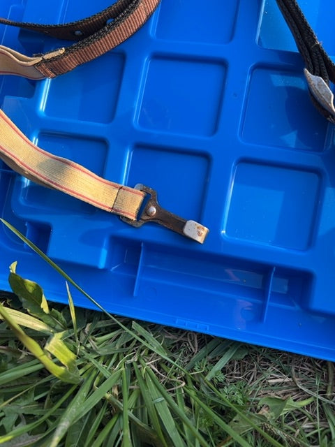 Brown Elastic Side Reins, Pony