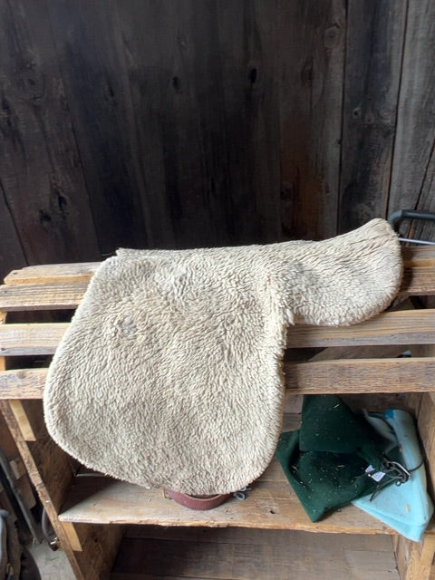 White Saddle Pad