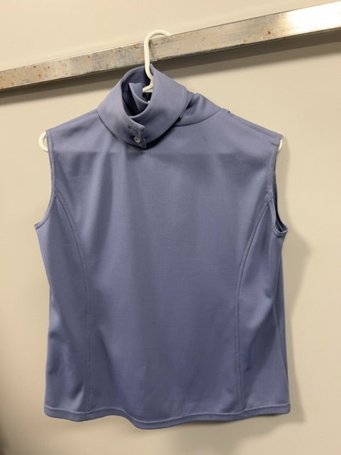 Blue Equinox Sleeveless Show Shirt, Lg