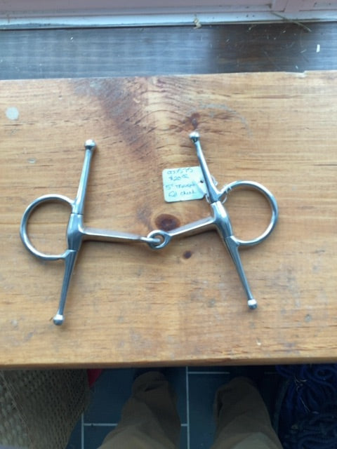 Silver Triangular Full Cheek, 5.25"