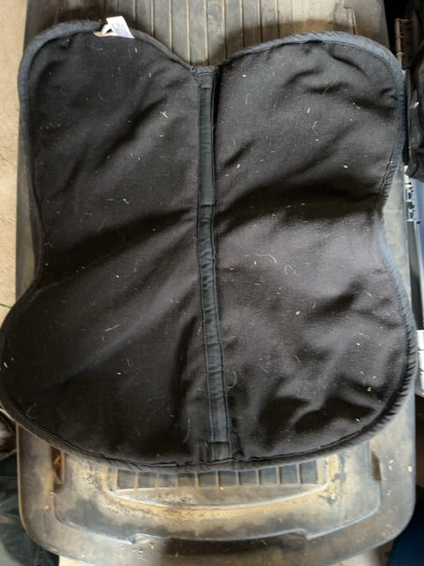 Black Shedrow Memory Foam Half Pad Cover, Full