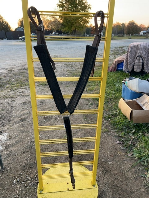 Brown Tuffy Breast Collar, Horse