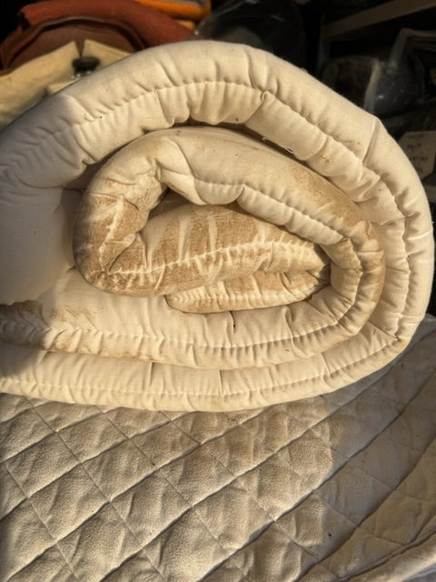 White Pillow Quilts, 17"