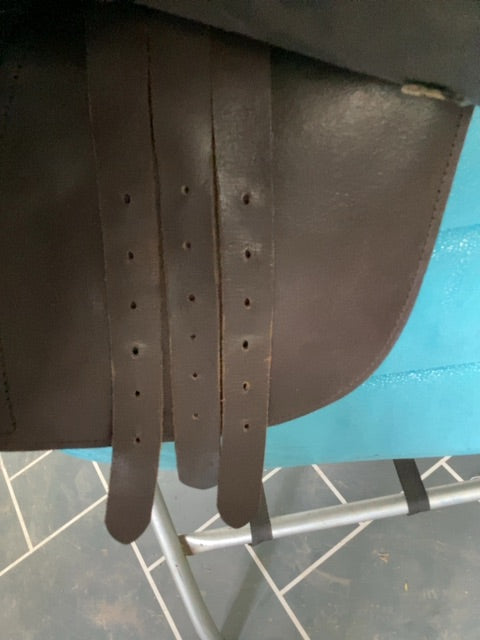 Brown All Purpose Saddle, 17”