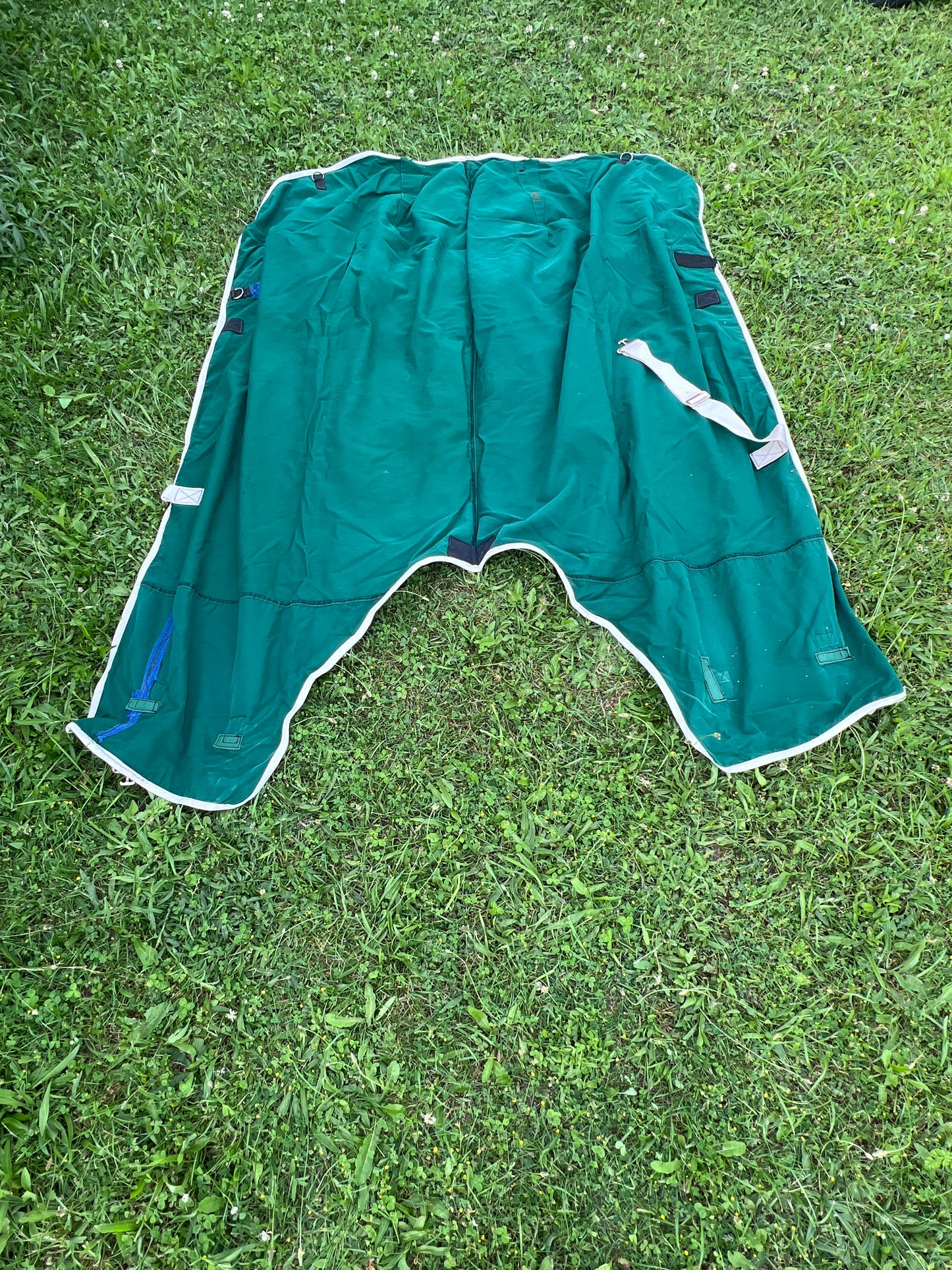 Green  Cotton Cooler, 74"