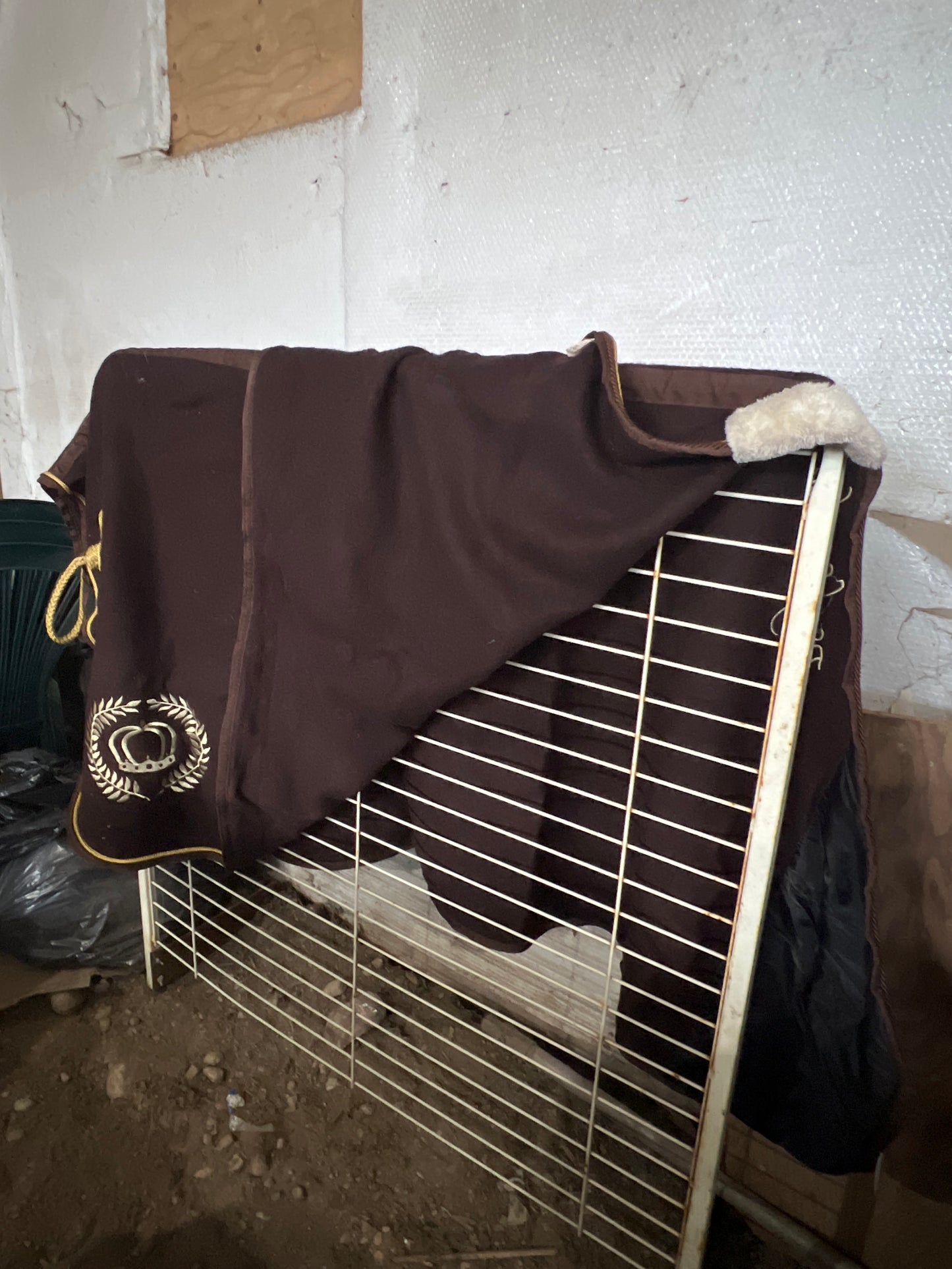 Brown PS of Sweden Wool Cooler, 78"