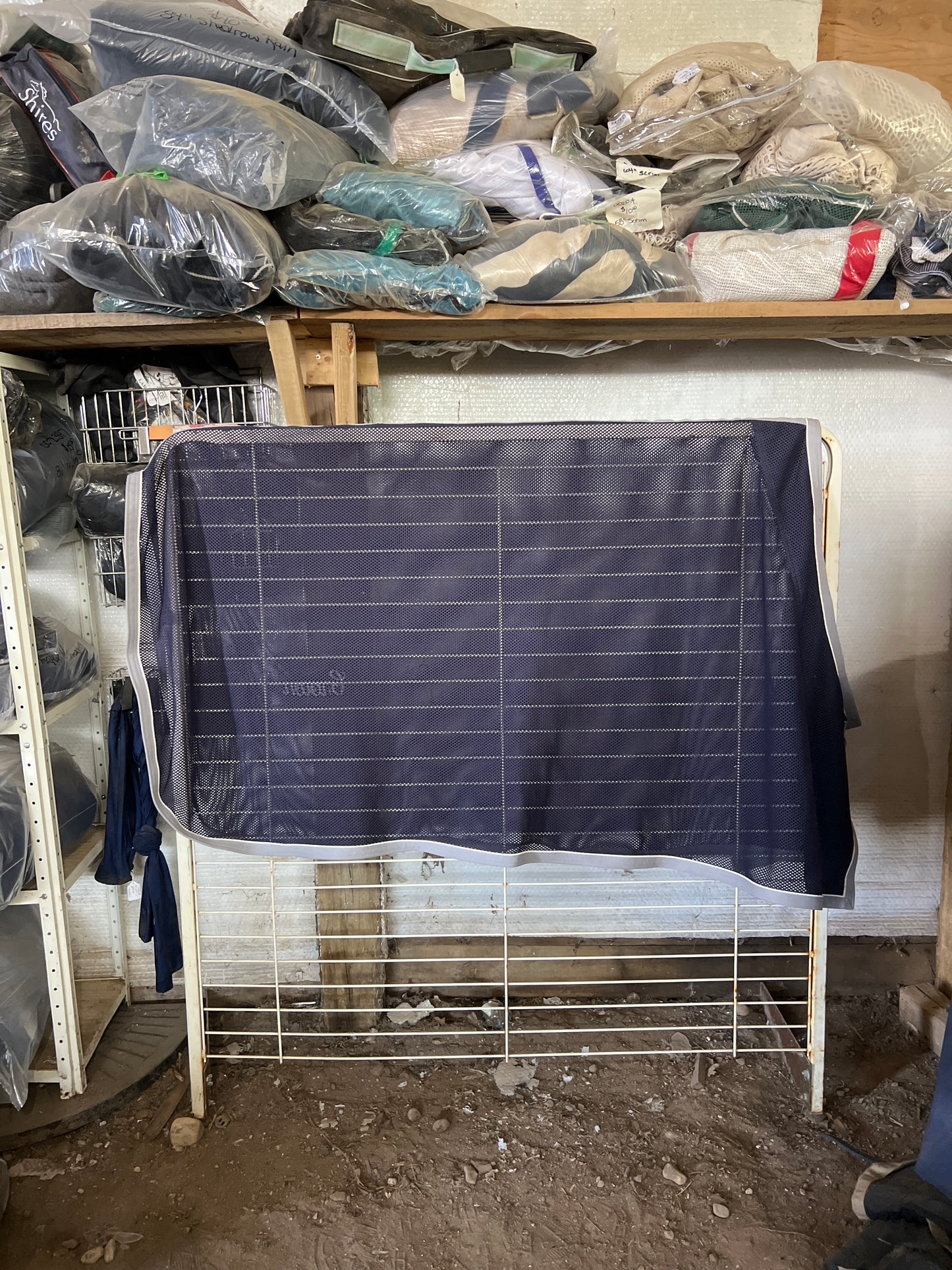 Blue The Clothes Horse Scrim, 70"