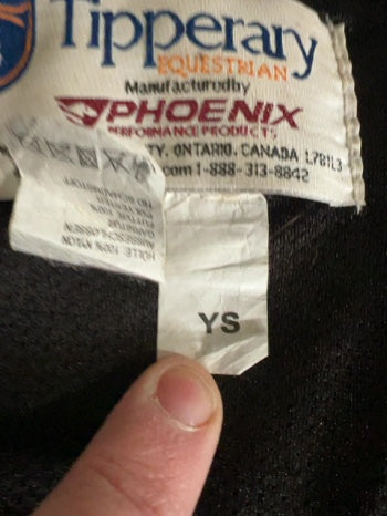 Black Tipperary  Safety vest, Youth Small