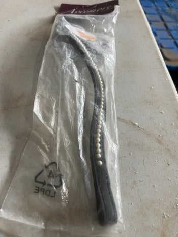 Black Shires Aviemore Pearl Browband, Pony