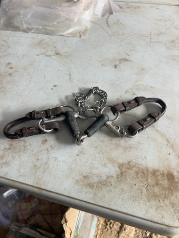 Rubber Jointed Pelham, 5”