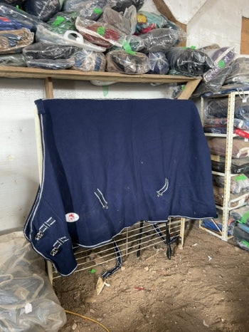 Navy  Fleece Cooler, 80”