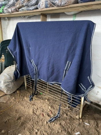 Navy  Fleece Cooler, 80”