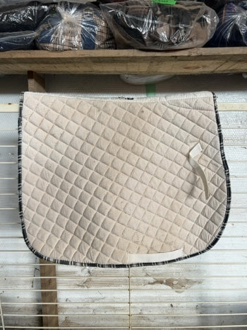 White Century Saddle Pad, Full