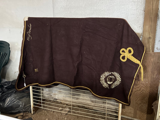 Brown PS of Sweden Wool Cooler, 78"