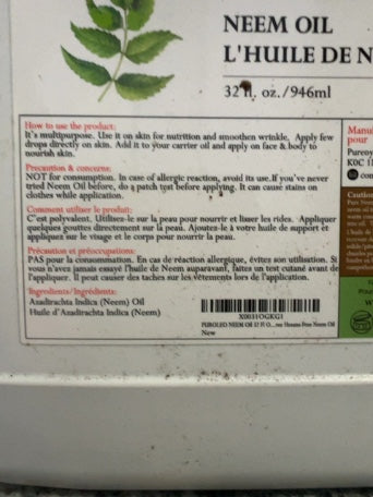 Puroleo  Neem Oil