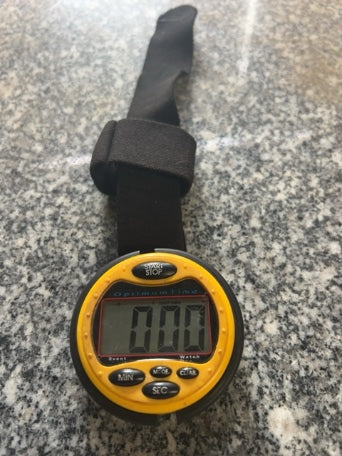 Yellow Optimum Time Eventing Watch