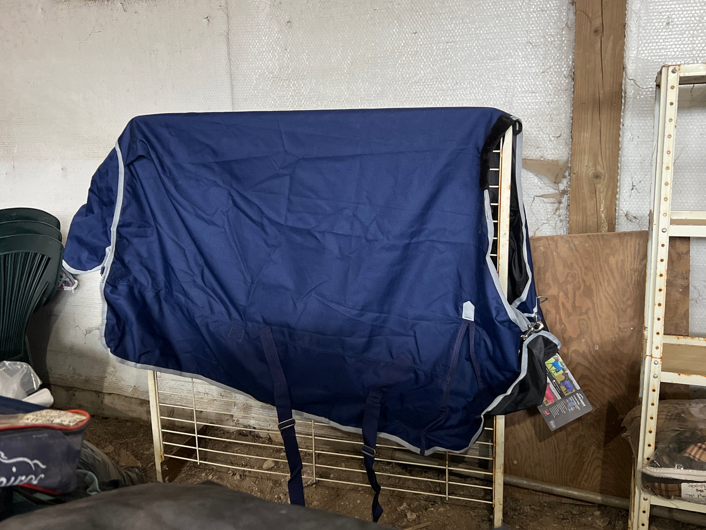 Navy Shires Rainsheet, 69”