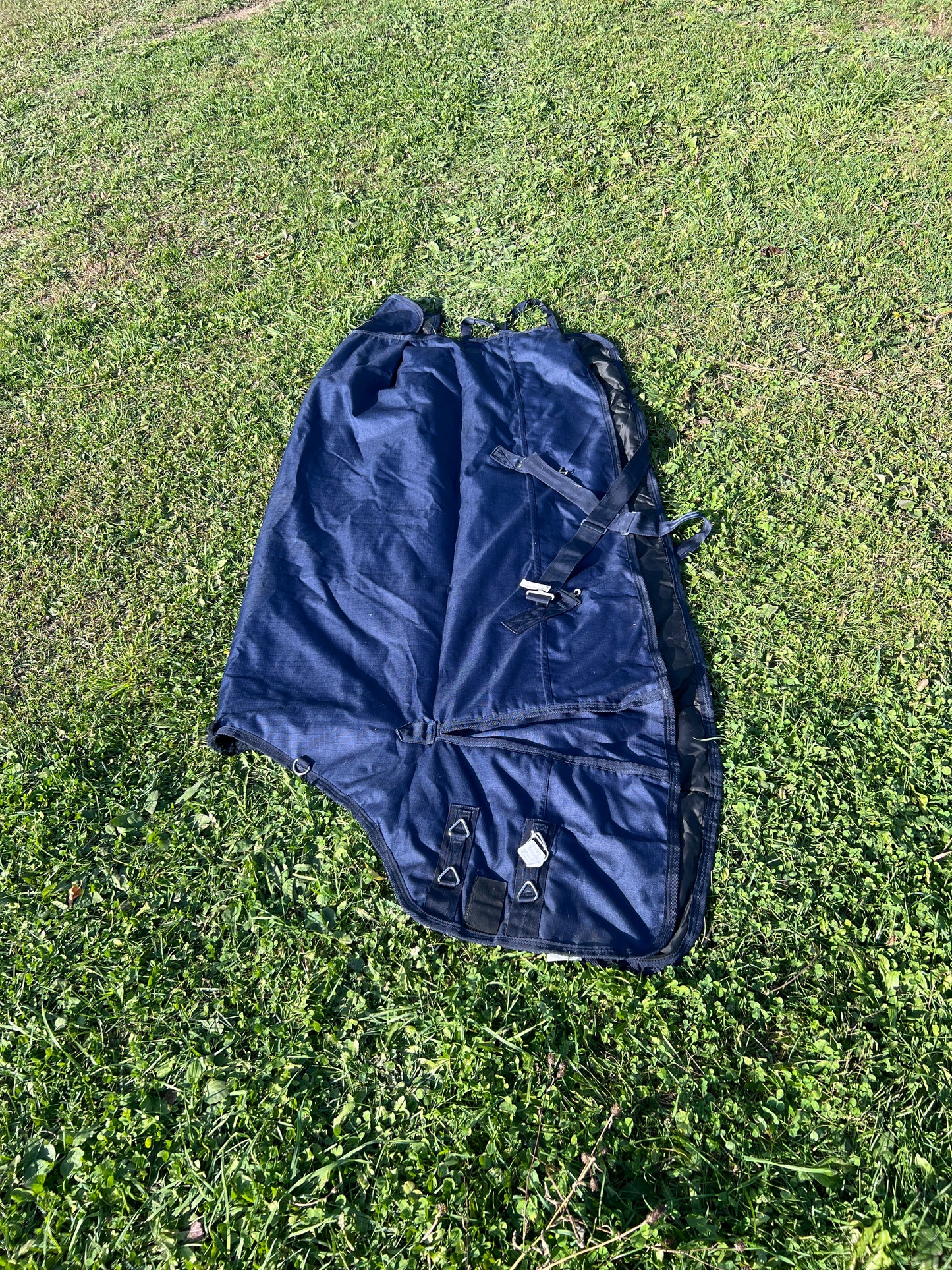 Navy Tackeria Turnout mid Weight, 72"