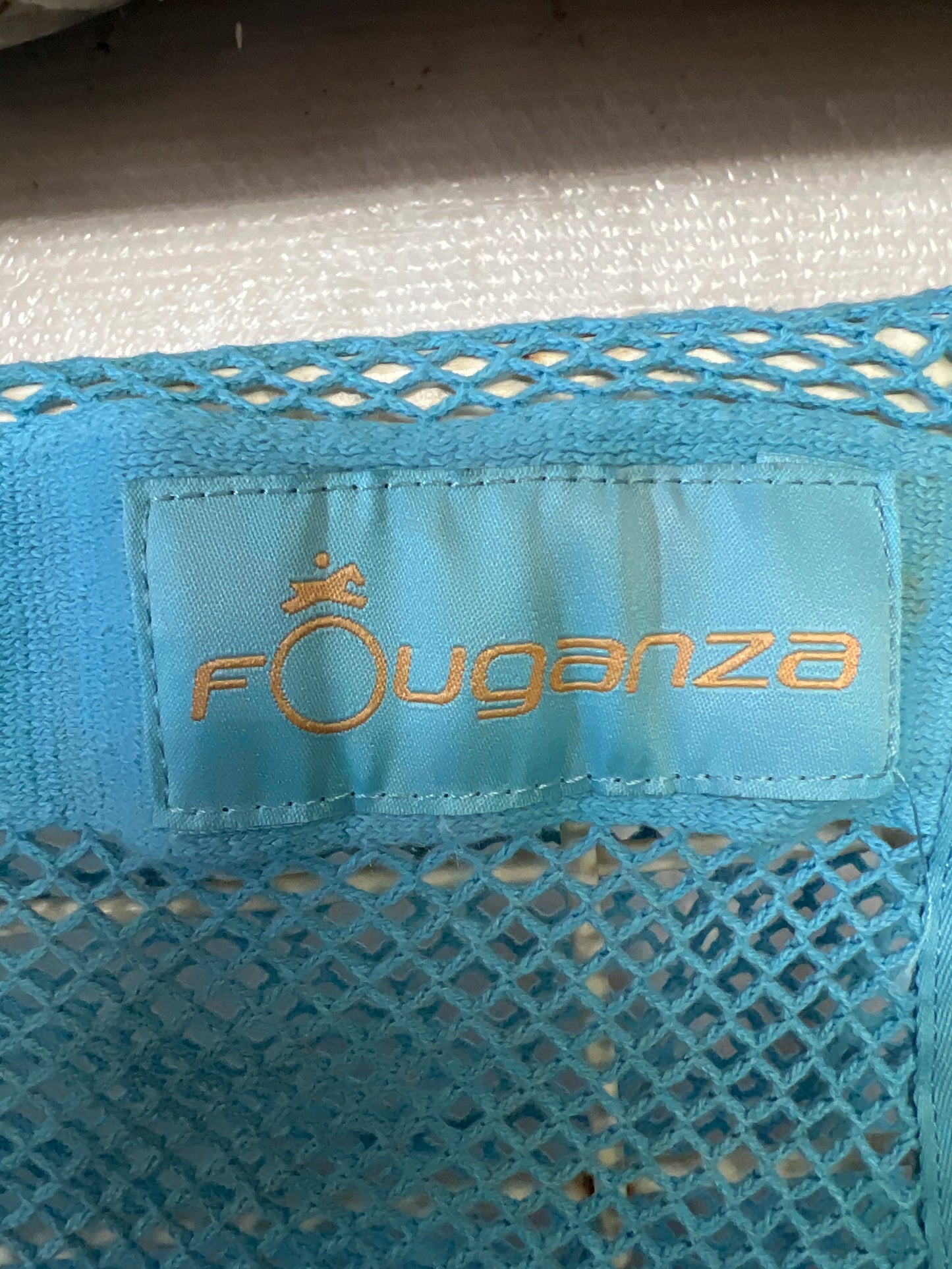 Baby Blue Fouganza Scrim, 72"