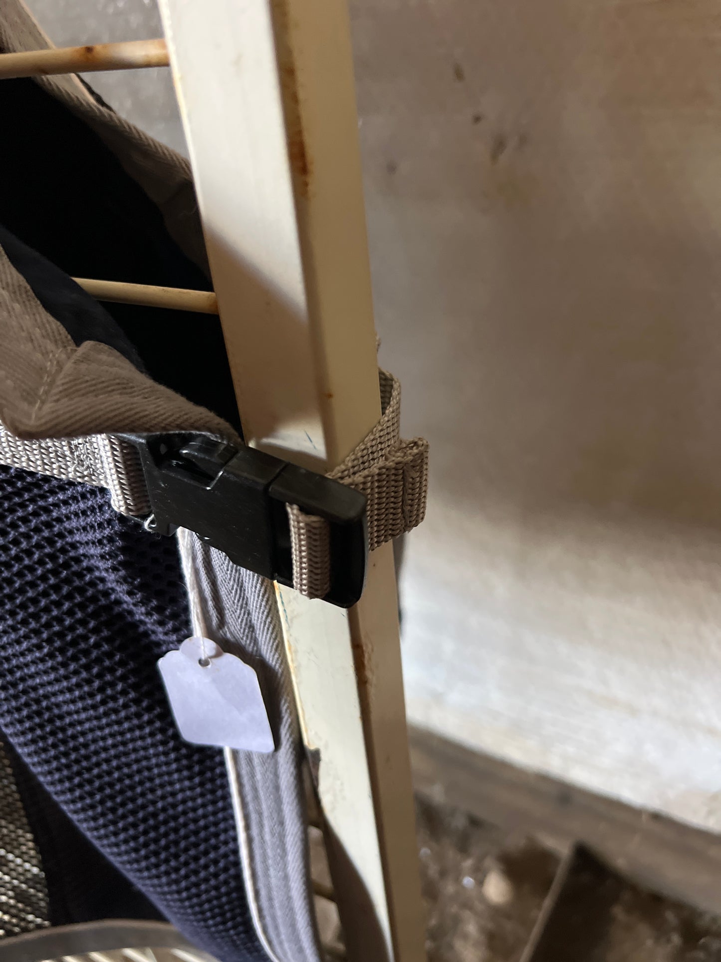 Blue The Clothes Horse Scrim, 70"