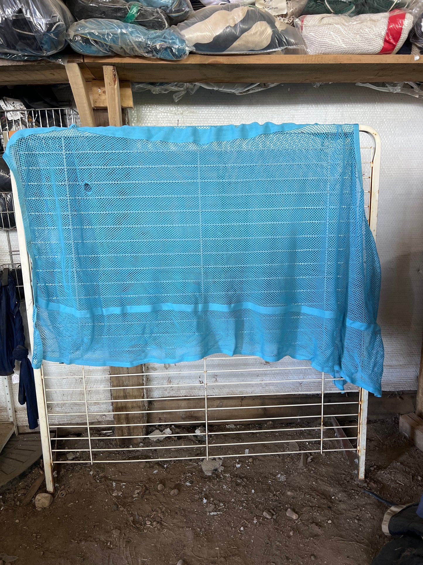 Baby Blue Fouganza Scrim, 72"