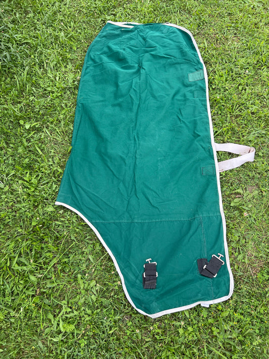 Green  Cotton Cooler, 74"