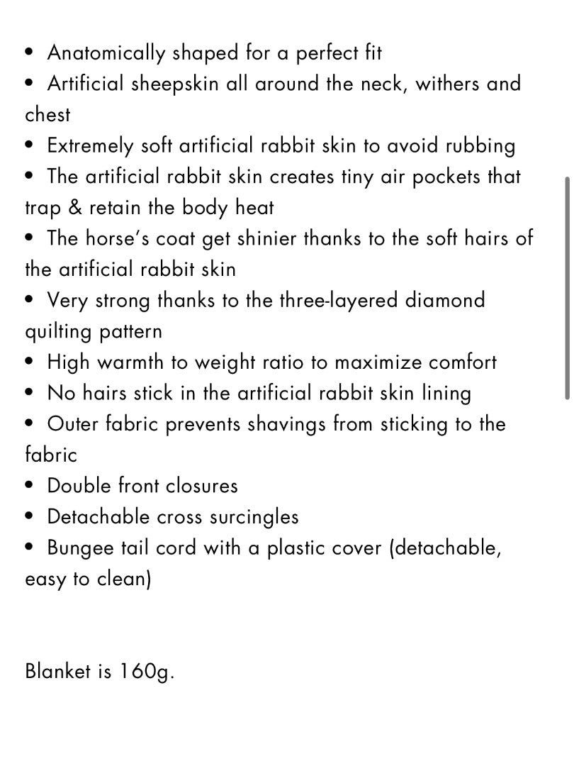 Hunter Green Kentucky Stable Blanket, 69”