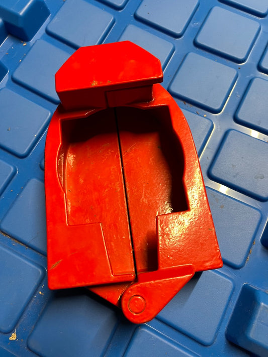 Red  Gooseneck Trailer Hitch Lock