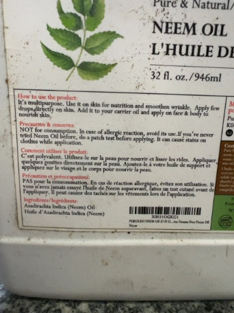 Puroleo Neem Oil
