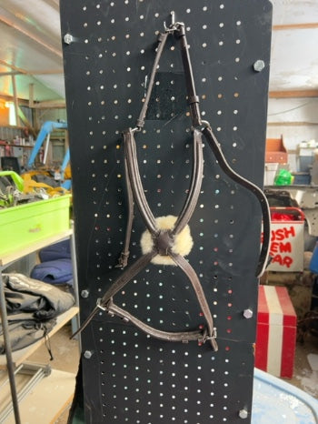 Brown  Raised Figure 8