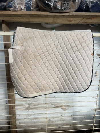 White Century Saddle Pad, Full