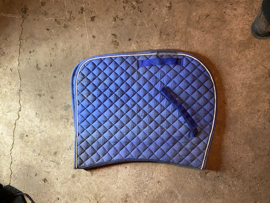 Blue Shedrow Saddle Pad, Full