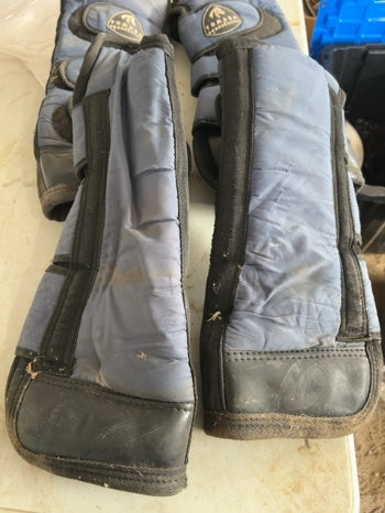 Navy Tomara Shipping Boots - set of 4, Full