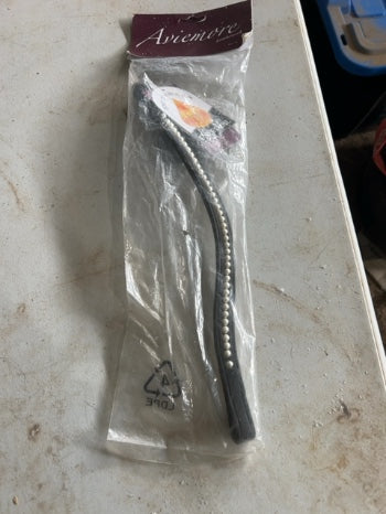 Black Shires Aviemore Pearl Browband, Pony