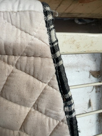White Century Saddle Pad, Full