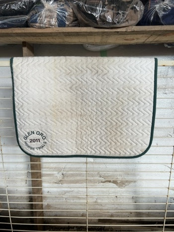 White  Saddle Pad, Baby Pad