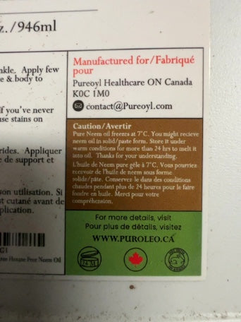 Puroleo  Neem Oil