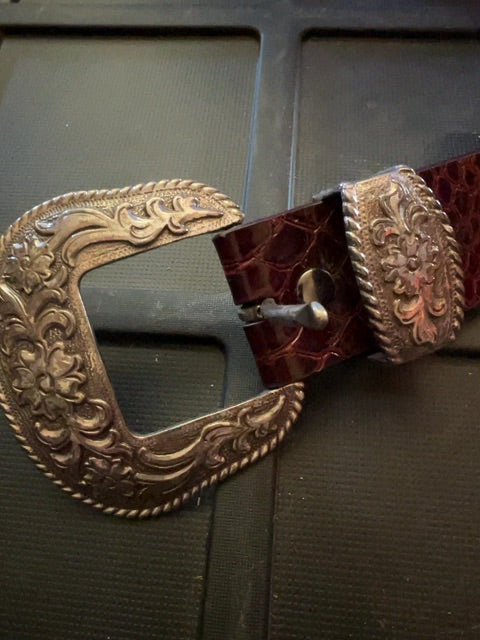 Pink Ariat Bling Belt, 26